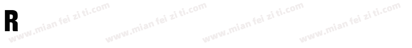 RomanInserat RegularItalic字体转换